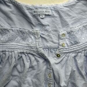 Eileen West Flannel Nightgown Medium